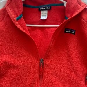Patagonia Bright Salmon Full Zip Fleece